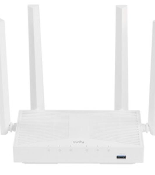 Роутер беспроводной Cudy WR1300 AC1200 10/100/1000BASE-TX/Wi-Fi белый