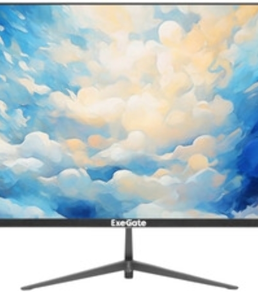Монитор 27' ExeGate SmartView EZ2707A IPS 1920x1080, 75 Гц, 5 мс, 16:9, 250 кд/м2, 1xHDMI, 1xVGA, 1x3.5 мм, черный