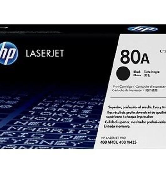 Картридж лазерный HP 80A (CF280A) черный для LaserJet Pro 400 M401/M425 2700 стр.