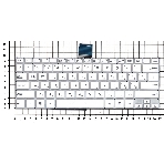 Клавиатура для ноутбука Asus F200CA F200LA F200MA X200 белая, без рамки, плоский Enter, фото2