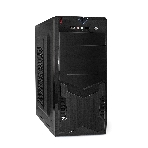 Компьютерный корпус Miditower ExeGate CP-601-UNS350 (ATX, БП UNS350 с вент. 12см, 2*USB, аудио, черный), фото8