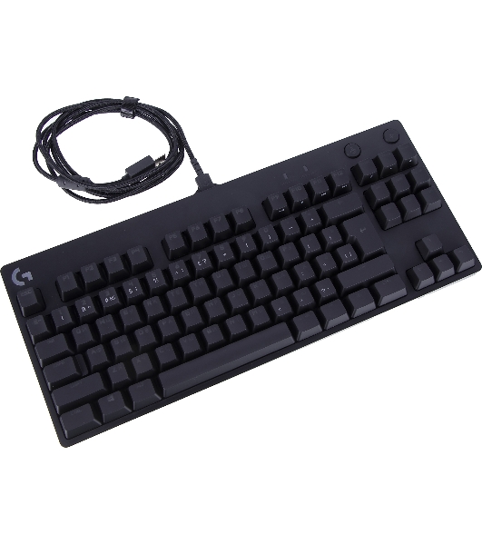 Клавиатура Logitech Gaming PRO проводная, USB Type-A, чёрный