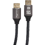 Кабель соединительный DP-DP 1.4V 8K@60Hz 1м, Telecom Pro TCG750-1M, фото13
