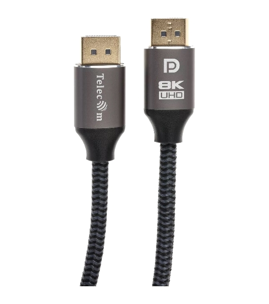 Кабель соединительный DP-DP 1.4V 8K@60Hz 1м, Telecom Pro TCG750-1M