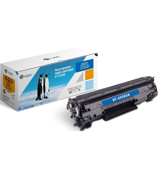 Картридж лазерный G&G GG-CF283A черный (1500 стр.) для HP LJ Pro M125/125FW/125A/M127/M127FW/FN/M201/M225MFP