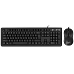Комплект клавиатура+мышь Oklick S605 проводной, USB, 2400 DPI, чёрный, фото6