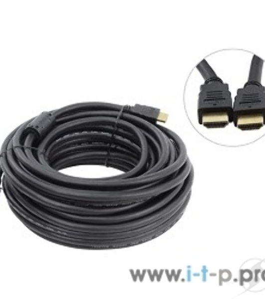 Кабель Telecom HDMI 19M/M 1.4V+3D, 15м 2 фильтра