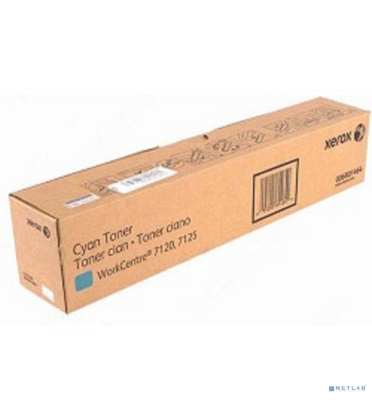 Картридж лазерный Xerox 006R01464 голубой (DMO Sold) для Xerox WC7120 (15K) GMO