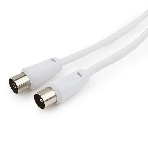 Кабель телевизионный Cablexpert CCV-515-W-3M, Coaxial M/F, белый, 3м, фото4