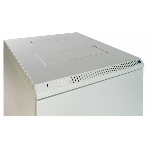 Шкаф настенный ЦМО ШРН-Э-12.500.1 12U 600x520 мм пер. дв. стал. лист несъемные бок. пан. серый, фото17
