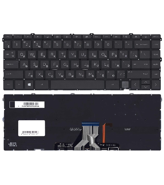 Клавиатура для ноутбука HP Envy 13-BA черная