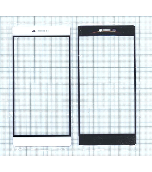 Стекло для Huawei P8 белое