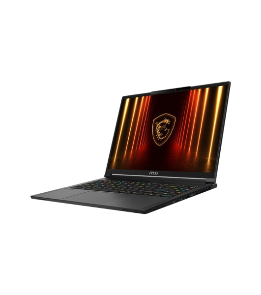 Ноутбук MSI Stealth 16 AI A2HWFG-086XRU Core Ultra 7 255H 32Gb SSD1Tb NVIDIA GeForce RTX 5060 8Gb 16' OLED QHD+ (2560x1600) FreeDOS black WiFi BT Cam (9S7-15F535-086)