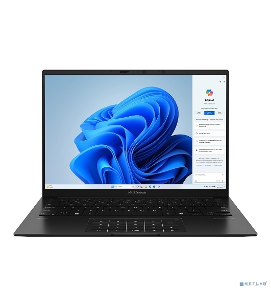 Ноутбук Asus Zenbook 14 UM3406GA-QD118/14'/OLED/AMD Ryzen AI 5 430/16Gb/1Tb SSD/AMD Radeon Graphics/без ОС/черный/1.2kg