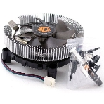 Кулер Cooler ID-Cooling ID-CPU-DK-01T серебристый 92мм алюминий 2200rpm 24db 3-pin 95W 52мм, фото3