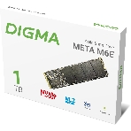 Накопитель SSD Digma Meta M6E DGSM4001TM6ET, 1Tb, PCIe 4.0 x4, M.2 2280, NVMe, R/W 5000/4600, фото2