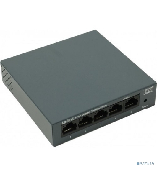 Коммутатор TP-Link 5 ports Giga Unmanagement switch, 5 10/100/1000Mbps RJ-45 ports