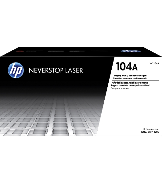 Барабан 104A для HP Neverstop Laser 1000a/w/1200a/w, 20К W1104A (внутри тонер на 5К)