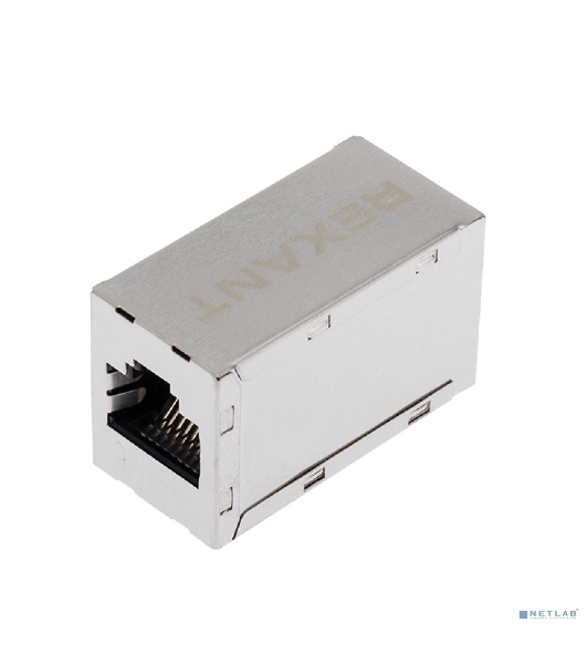 Проходной адаптер Rexant RJ-45(8P-8C), FTP экранированный, cat.6, (гнездо-гнездо)
