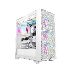 Компьютерный корпус PCCooler C3D510 WH ARGb, Tempered Glass Full Tower, White, TG, 0.7 SPCC, 3x120мм ARGb E-ATX, ATX, mATX, mITX 170/390/410мм 2x2.5', 2x3.5', 7xPCI 2xUSB-A 3.0 454.8x220x490.6мм, фото14