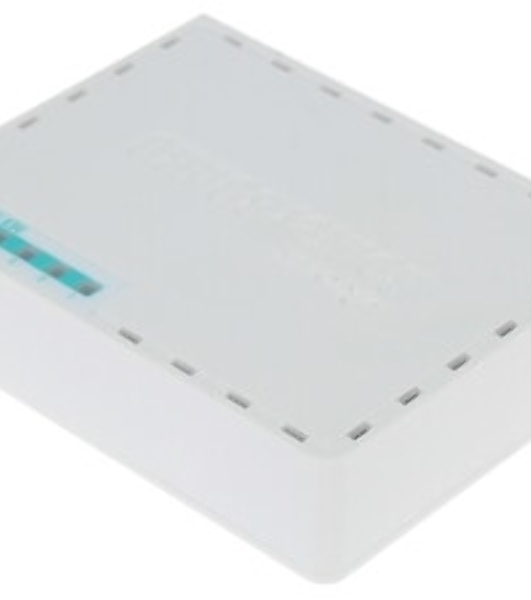 Роутер MikroTik RB750Gr3 hEX (RouterOS L4) with power supply and case 5 port 10/100/1000 гигабитный высокопроизводительный Ethernet