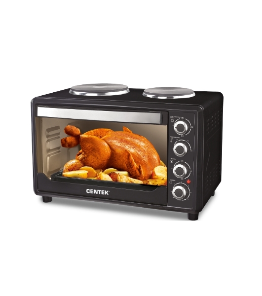 Мини-печь Centek CT-1530-36 PLATE черный