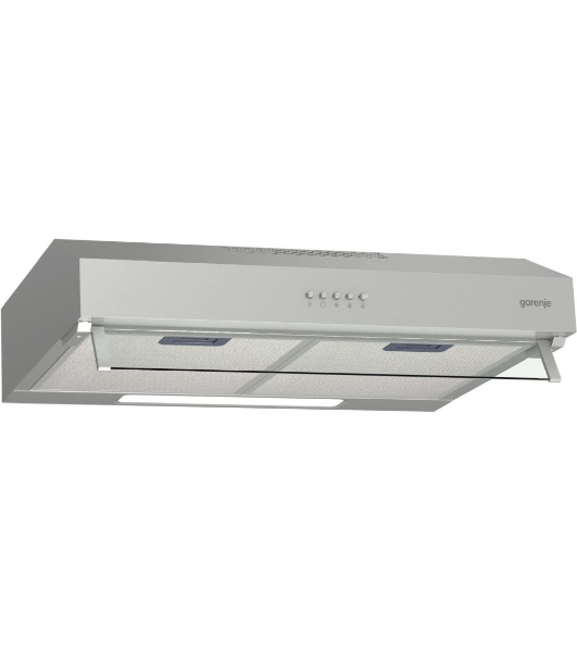 Вытяжка подвесная Gorenje WHU629EX/M нержавеющая сталь, 60 см, 249 м³/ч, 67 дБ