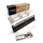 Монтажное оборудование Hyperline PPW-12-8P8C-C5e Патч-панель настенная, 12 портов RJ-45(8P8C), категория 5е, с подставкой, фото 1