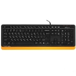 Комплект клавиатура+мышь A4Tech FStyler F1010 проводной, USB, 1600 DPI, чёрный/оранжевый, фото31