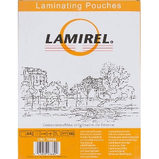 Пленка для ламинирования Lamirel LA-78656 75мкм A4 (100 шт) 216x303 мм