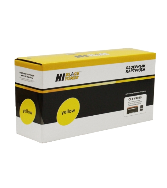 Картридж Samsung Xpress C430/C430W/480/480W/480FN/480FW (Hi-Black) CLT-Y404S, Y, 1K      