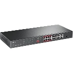 Коммутатор TP-Link 16-port 10/100Mbps + 2-port Gigabit unmanaged switch with 16 PoE+ ports, compliant with 802.3af/at PoE, 150W PoE budget,  support 250m Extend Mode, priority mode and Isolation mode, rackmount, plug and play., фото5
