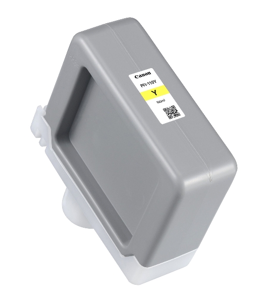Картридж струйный Canon PFI-110 Y 2367C001 желтый (160мл) для Canon TX-2000/TX-3000/TX-4000