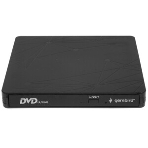 Оптический привод внешний с интерфейсом USB Gembird DVD-USB-03 пластик, черный, фото10