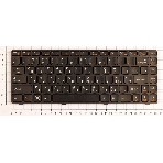 Клавиатура для ноутбука Lenovo Ideapad B470 V470 черная с рамкой, фото 1