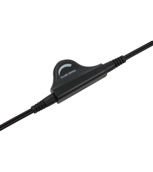 Гарнитура Oklick HS-M143VB чёрный, проводная, 3.5 мм