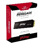 Накопитель SSD Kingston Fury Renegade, 1Tb, PCIe 4.0 x4, M.2 2280, NVMe, R/W 7300/6000, с радиатором, фото9