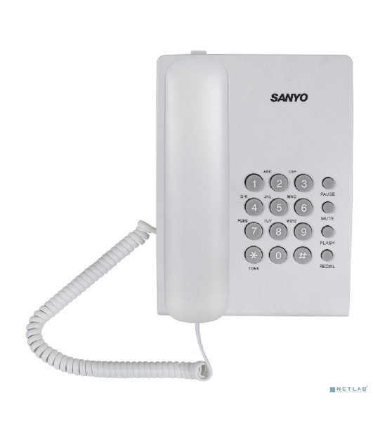 Телефон проводной SANYO RA-S204W белый