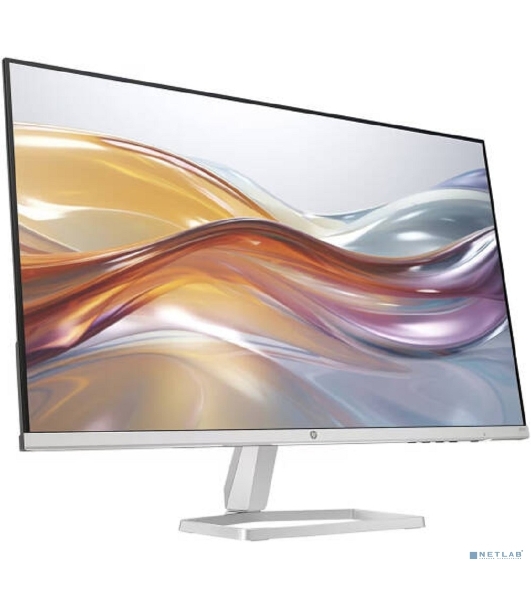 Монитор 27' HP 527SF IPS 1920x1080, 100 Гц, 5 мс, 16:9, 300 кд/м², 2xHDMI, 1xD-Sub, белый/серебристый, черный