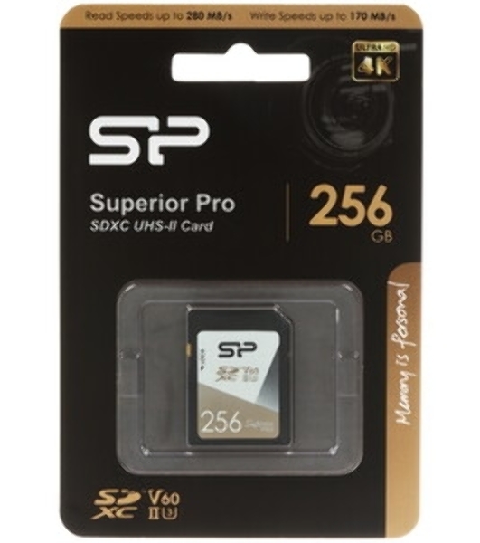 Флеш карта microSD 256Gb Silicon Power Superior Pro A2 microSDXC Class 10 UHS-I U3 Colorful 100/80 Mb/s