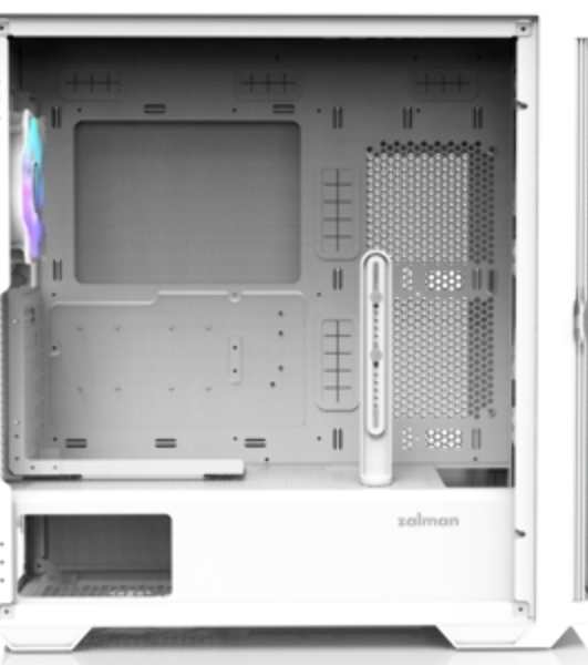 Компьютерный корпус MidiTower Zalman Z10 DUO White (без блока питания) (Zalman Z10 DUO White)