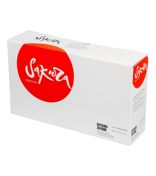 Картридж Sakura SP3500XE для Ricoh, черный, 6400 к.