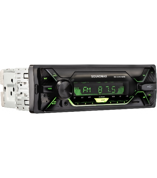 Автомагнитола Soundmax SM-CCR3185FB, 1 DIN, Bluetooth, USB Type-A, AUX