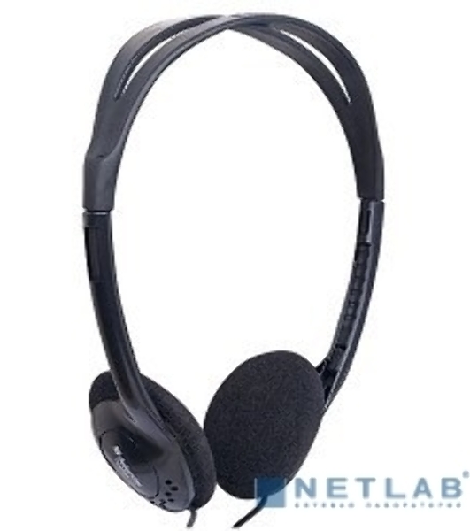Проводные наушники Defender Aura 101 черный, накладные, Jack 3.5 мм