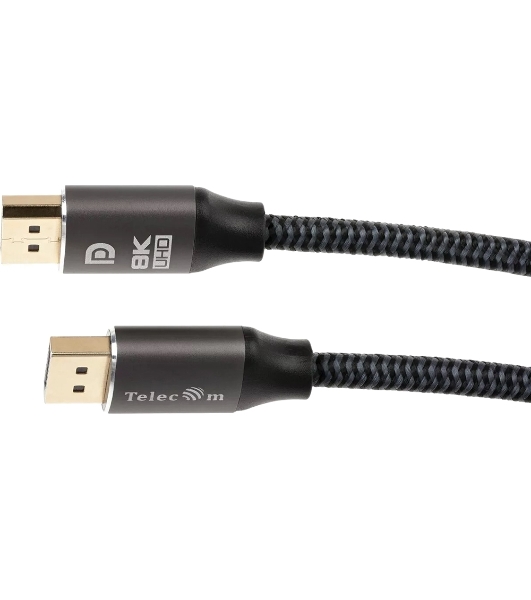 Кабель соединительный DP-DP 1.4V 8K@60Hz 1м, Telecom Pro TCG750-1M