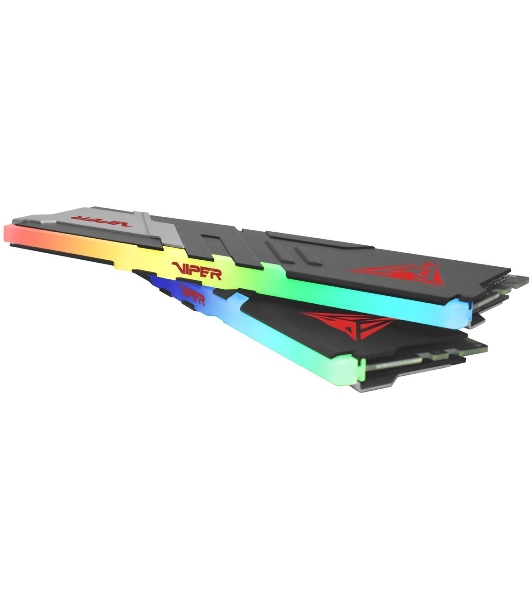 Оперативная память Patriot Viper Venom, DDR5, 32GB (2x16GB), 7400MHz, CL36, DIMM, с радиаторами, RGB, черный