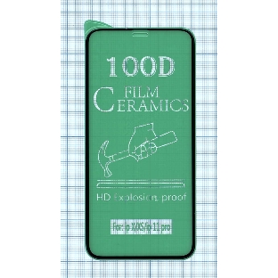 Керамическая пленка (стекло) для Iphone X/XS/11 PRO черный