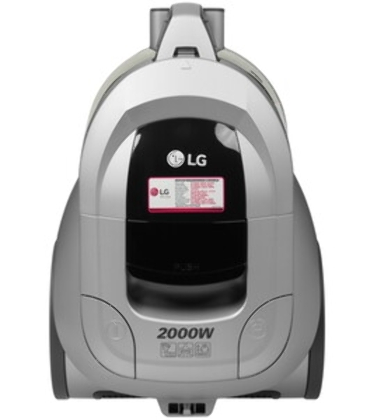 Пылесос LG VC5420NNTS серебристый/черный, 380/2000 Вт, уборка сухая, пылесборник контейнер 1.3 л