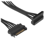 Кабель Cablexpert Кабеля питания SATA, 4x15pin(M)/15pin(F), 40 см (CC-SATAMF-03), фото8