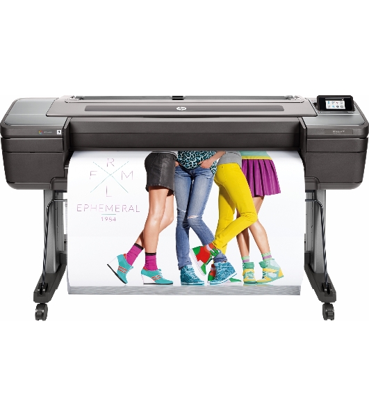 Плоттер HP DesignJet Z9+ PS Printer (44',9 colors, pigment ink, 2400x1200dpi,128 Gb(virtual),500 Gb HDD, GigEth/host USB type-A,stand,single sheet and roll feed,autocutter, PS, 1y warr)